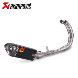 Akrapovic karboninė pilna išmetimo sistema (lenktyninė) – Yamaha R3 2015–2016 / Yamaha R3 2019–2024 / Yamaha MT 03 2016–2024 / Yamaha R25 2015