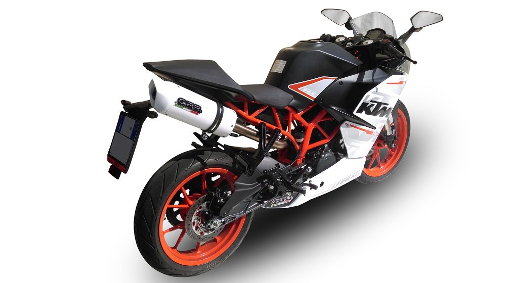 GPR Albus keraminis baltas duslintuvas (homologuotas) – KTM RC 390 2015–2016 – nuotrauka 3