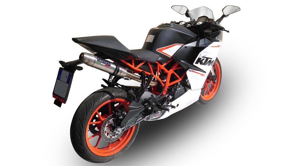 GPR satininis Deeptone plieno duslintuvas (homologuotas) – KTM RC 390 2015–2016 – nuotrauka 4