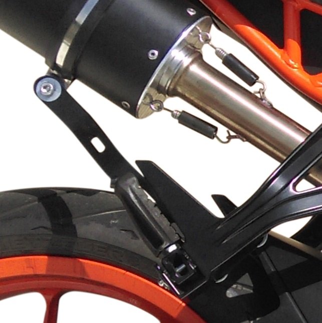 GPR Kat Furore juodas duslintuvas (homologuotas) – KTM RC 390 2015–2016 – nuotrauka 2