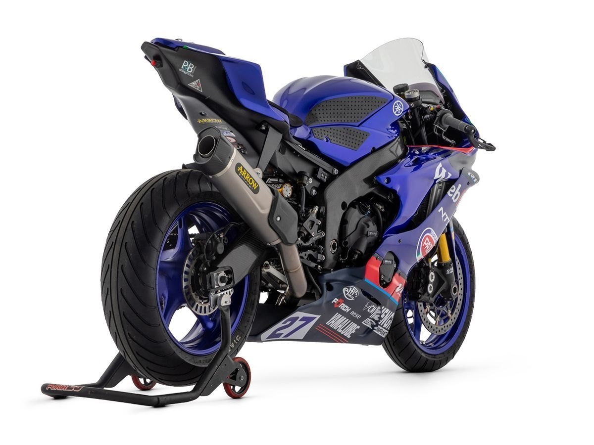 Arrow Competition EVO pilna išmetimo sistema – Yamaha YZF R6 2017–2024 – nuotrauka 3