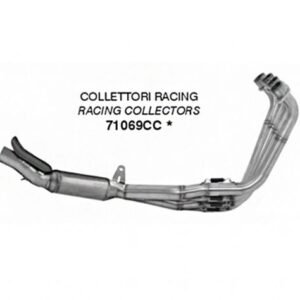 Arrow nerūdijančio plieno išmetimo kolektoriai (71069CC) – Honda CBR 650 R 2024–2026