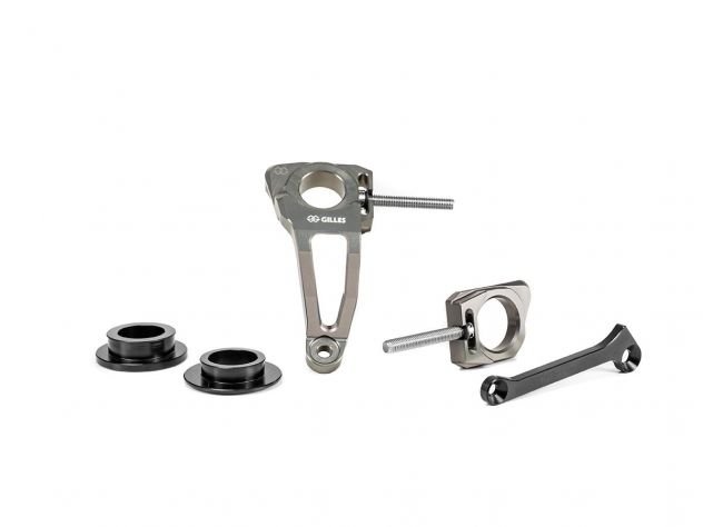 Gilles Tooling Axb grandinės įtempiklis + gilles tooling quick change sistema – Honda CBR 1000 RR-R / SP 2020–2024