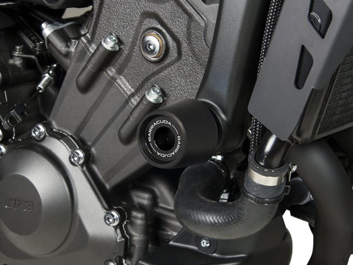 Barracuda rėmo slankikliai – Yamaha MT 09 Tracer 2015–2016 / Yamaha XSR 900 ir kt. – nuotrauka 2