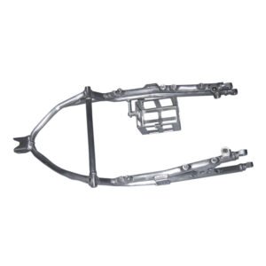 Motoholders lenktyninis aliumininis galinis rėmas su aliumininiu akumuliatoriaus laikikliu – Honda CBR 1000 RR 2004–2007