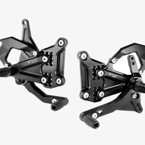 Bonamici Racing reguliuojamas kojelių komplektas – Kawasaki ZX-4R / RR 2023–2024