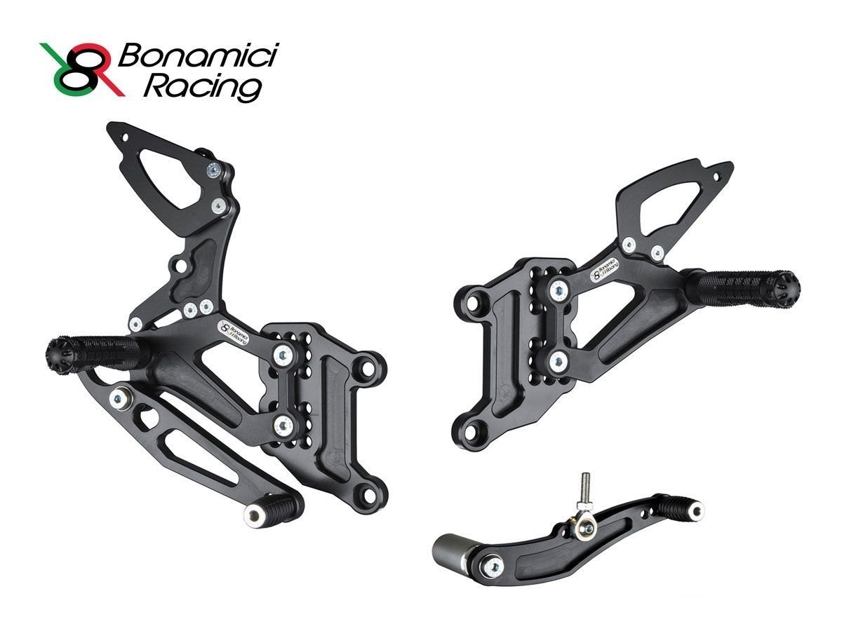 Bonamici Racing reguliuojamas kojelių komplektas – Yamaha YZF R6 2003–2005