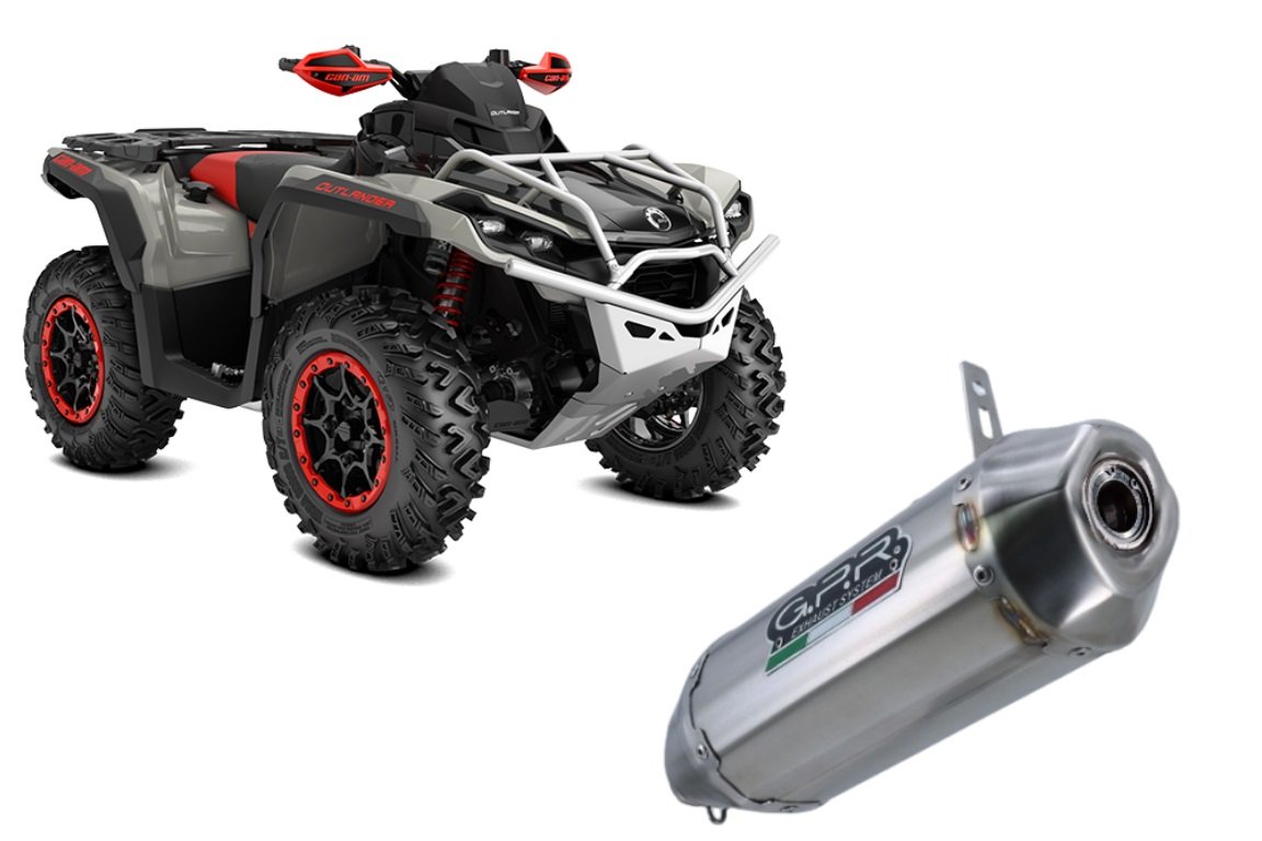 GPR Pentacross plieno duslintuvas (homologuotas) – Can-Am Outlander 800 XMR – nuotrauka 2