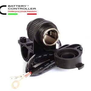 BC Battery Controller 12 V maitinimo lizdas, 22 mm vairui