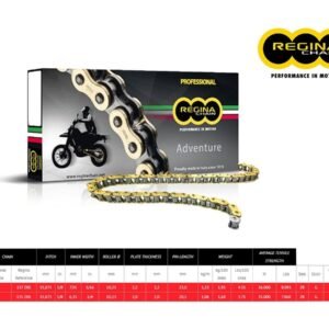 Regina 135ZRE grandinė 520, 120 narelių – BMW F 650 1994–1995 / KTM GS 300 1995 ir kt.