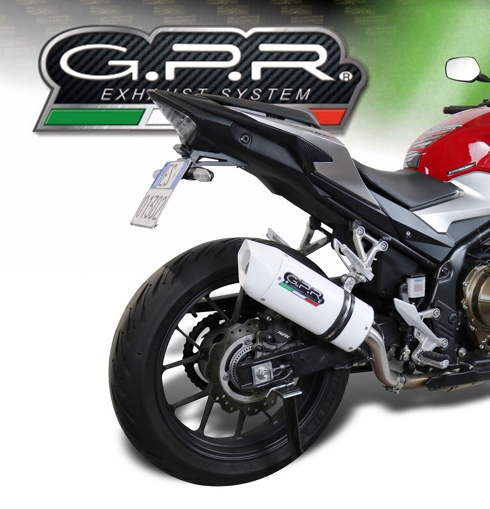 GPR Albus keraminis baltas duslintuvas (homologuotas) – Honda CB 400 2014 – nuotrauka 4