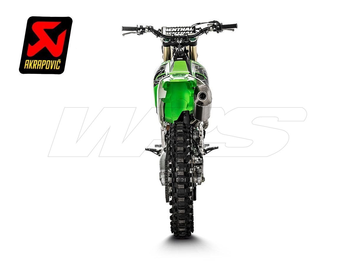 Akrapovic titaninė pilna išmetimo sistema – Kawasaki KX 450 F 2019–2022 – nuotrauka 4