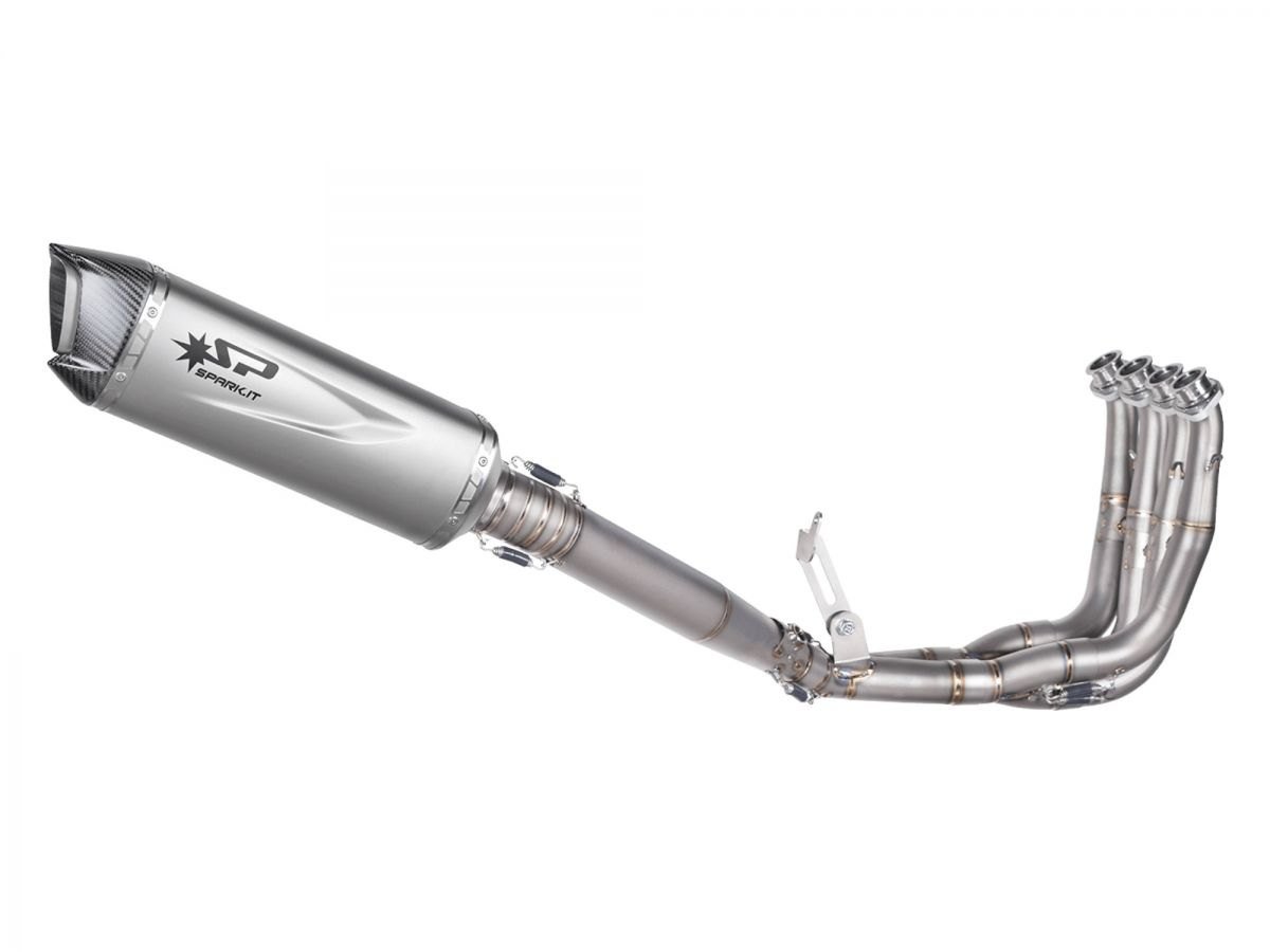 Spark Force Evo Step 3 titaninė pilna išmetimo sistema (lenktyninė) – Yamaha YZF R6 2017–2024 / Yamaha YZF R6 2007–2016