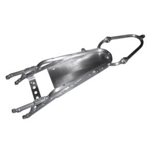 Motoholders lenktyninis aliumininis galinis rėmas su aliuminine akumuliatoriaus plokšte – Yamaha R1 2007–2008