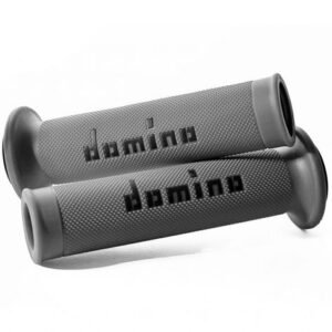 Domino ROAD RACING rankenų gumos, 22/26 mm, pilka/juoda