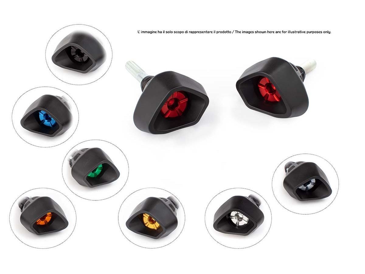 Evotech amortizuojantys rėmo slankikliai – Honda Hornet 600 1998–2006 / Honda CBF 600 /N /S 2004–2007