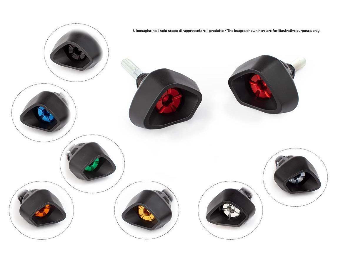 Evotech amortizuojantys rėmo slankikliai – Kawasaki Z 750 2004–2006 / Kawasaki Z 1000 2003–2006