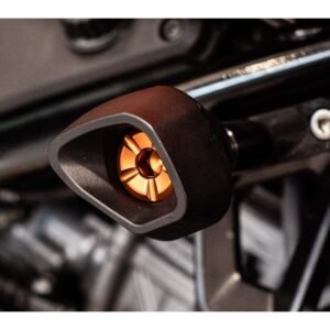 Evotech amortizuojantys rėmo slankikliai – KTM 390 Duke 2012–2024 / KTM 125 Duke 2024
