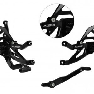 Extreme Components GP Evo aliuminio reguliuojamos kojelės – Yamaha R9 2025–2026