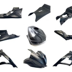 Extreme Components Epotex BMW-S1000-49SBK lenktyninių aptakų komplektas su SBK bako dangteliu – BMW S 1000 RR 2025