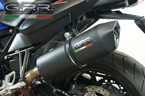 GPR Furore juodas duslintuvas (homologuotas) – BMW F 800 R 2009–2014 – nuotrauka 3