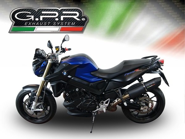 GPR Furore juodas duslintuvas (homologuotas) – BMW F 800 R 2009–2014 – nuotrauka 4