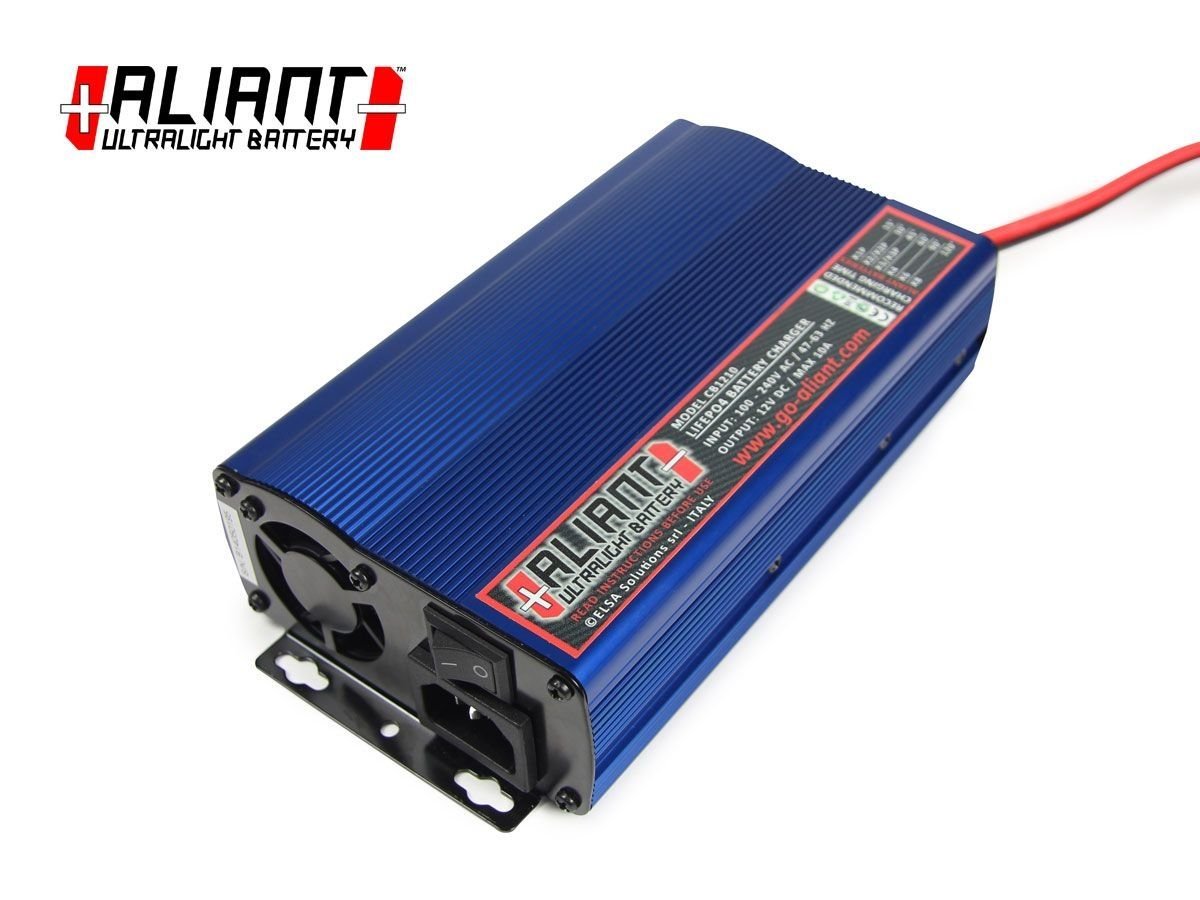 Aliant CB1210 greitojo įkroviklio komplektas LiFePO4 akumuliatoriams, 200 W