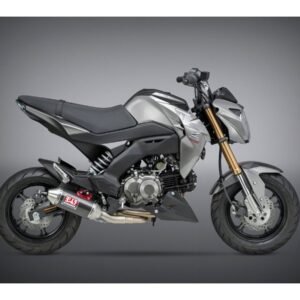 Yoshimura RS-2 Race plieno ir karbono pilna išmetimo sistema – Kawasaki Z125 Pro 2017–2026