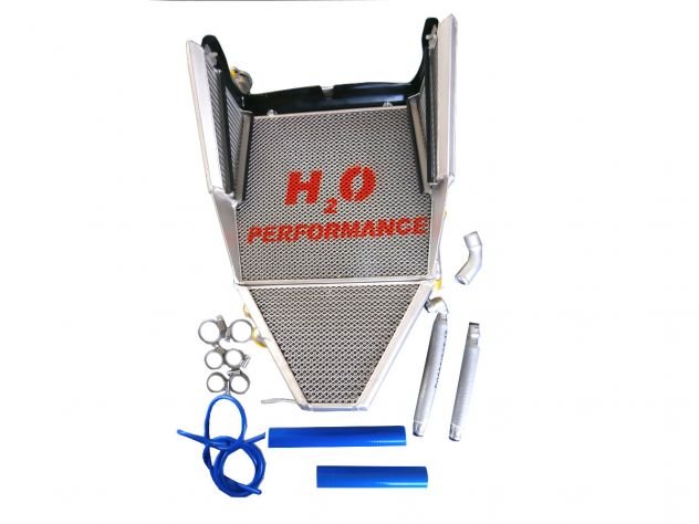 H2O Performance 362 EVO padidintų vandens ir alyvos radiatorių komplektas – BMW S 1000 RR 2019–2026