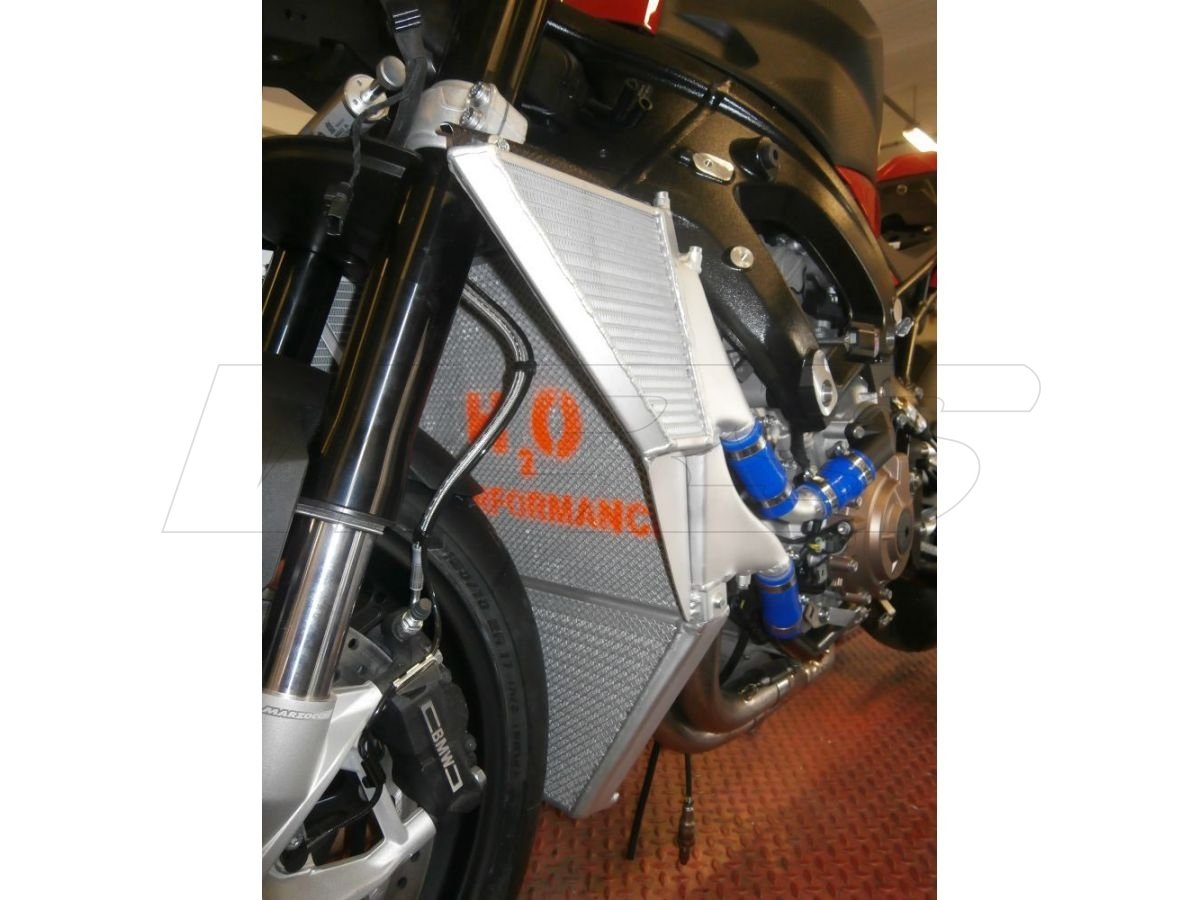 H2O Performance 362 EVO padidintų vandens ir alyvos radiatorių komplektas – BMW S 1000 RR 2019–2026 - Image 2