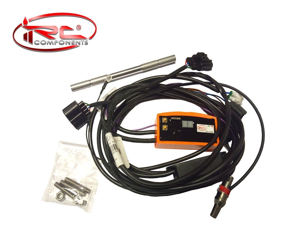 IRC Components elektroninis quickshifteris su auto-blipper – Aprilia Caponord 1200/Rally 2013–2016