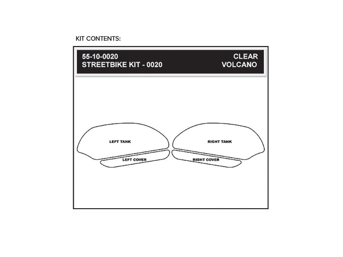 Stompgrip Volcano bako gripai – Honda CBR 600 RR 2007–2012 - Image 2