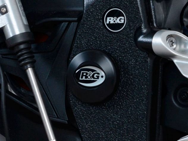 R&G Apatinis kairės pusės rėmo apsauga cap (1 pc) – BMW S 1000 R / RR / XR 2019–2025