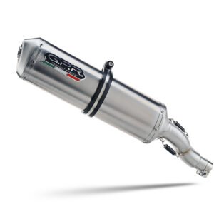 GPR Kat satininis Satinox plieno duslintuvas (homologuotas) – Suzuki V Strom 650 2012–2016