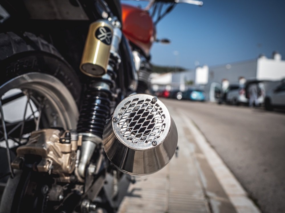 GPR Ultracone Cafe Racer R90GS plieno duslintuvas (homologuotas)