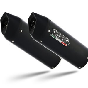 GPR Furore juodų duslintuvų pora (homologuota) – Kawasaki Ninja ZX 10R 2006–2007