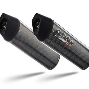 GPR Furore Poppy juodų duslintuvų pora (homologuota) – BMW K 1600 GTL 2012–2016