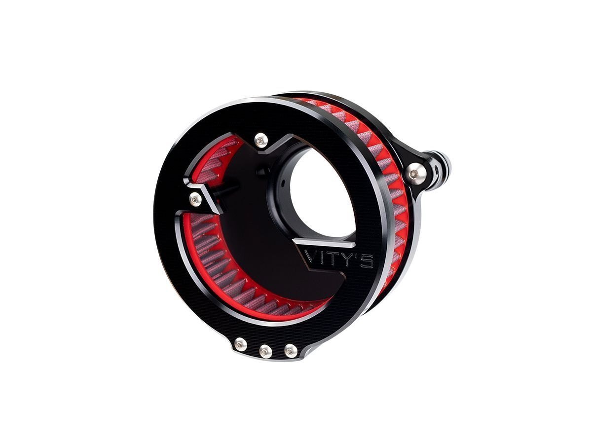 Vity's Design Massive oro filtras Twin Cam (trosinis akseleratorius) – Harley-Davidson Dyna 2004–2017 / Harley-Davidson CV Carb ir kt.