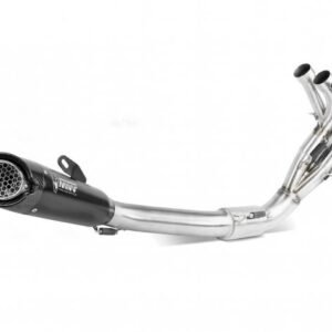 Mivv X-M5 pilna juodo plieno išmetimo sistema – Yamaha R9 2025–2026