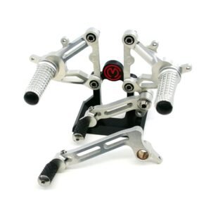Motocorse pilnas kojelių komplektas, frezuotas iš vientiso ruošinio – Ducati 848 / 1098 / 1198