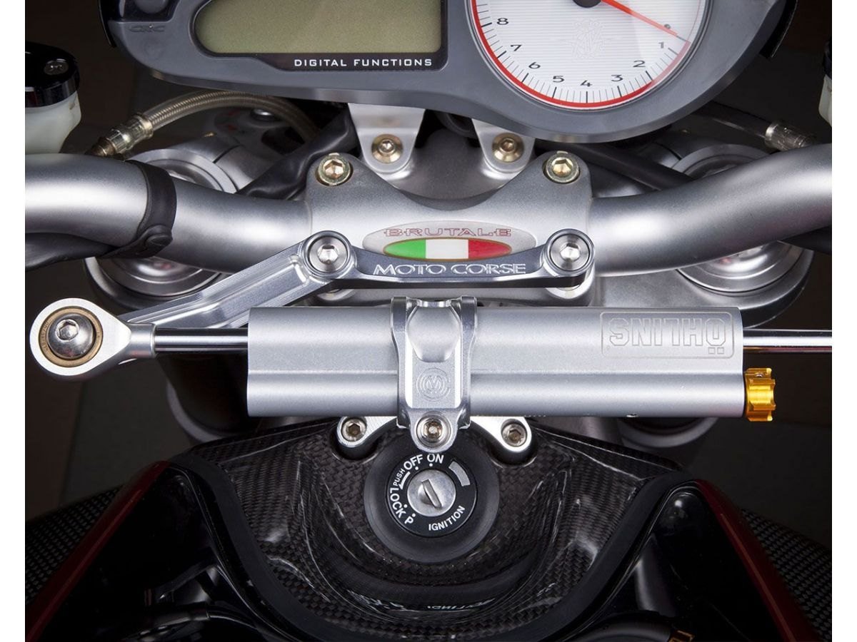 Motocorse Öhlins vairo dempferio tvirtinimo komplektas – MV Agusta Brutale 910R 2005–2008 / MV Agusta Brutale 910 R Italia 2005–2006 ir kt. – nuotrauka 3