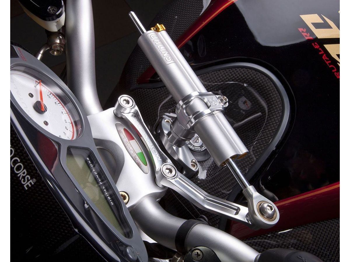 Motocorse Öhlins vairo dempferio tvirtinimo komplektas – MV Agusta Brutale 910R 2005–2008 / MV Agusta Brutale 910 R Italia 2005–2006 ir kt. – nuotrauka 4