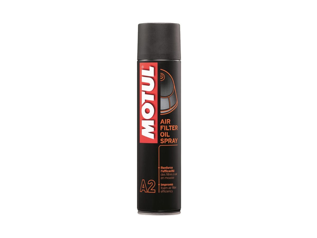 Motul MC Care A2 putplasčio oro filtrų tepimo aerozolis, 400 ml