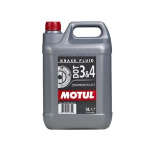 Motul DOT 3 ir 4 sintetinis stabdžių skystis, 5 l