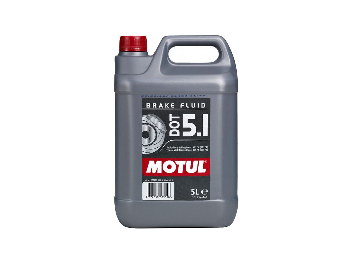 Motul DOT 5.1 sintetinis stabdžių skystis, 5 l