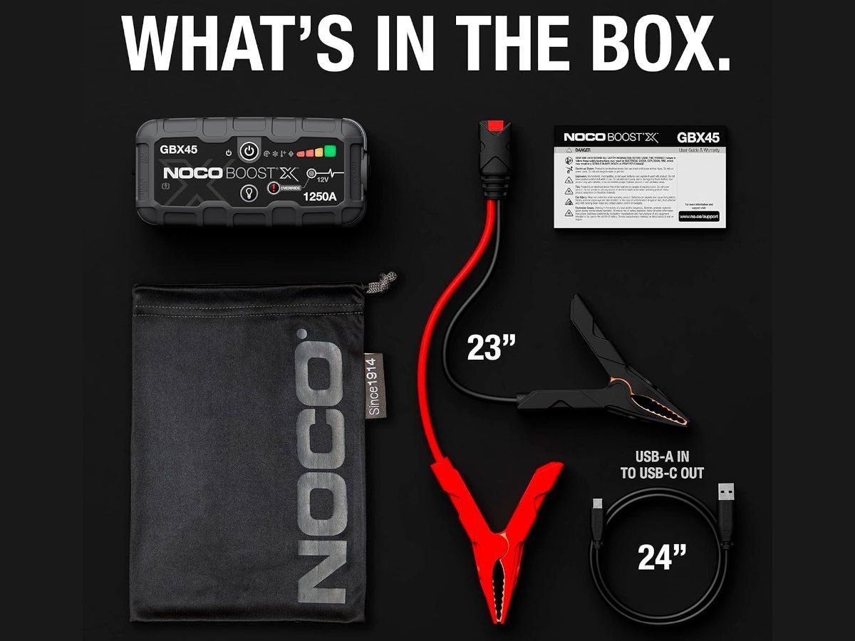 NOCO Boost X GBX45 ličio užvedimo įrenginys, 12 V / 1250 A - Image 4