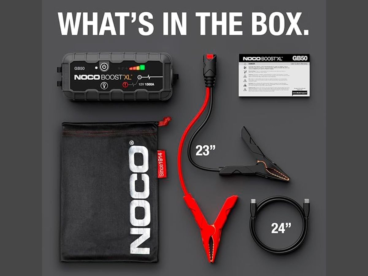 NOCO Boost XL GB50 ličio užvedimo įrenginys, 12 V / 1500 A - Image 3
