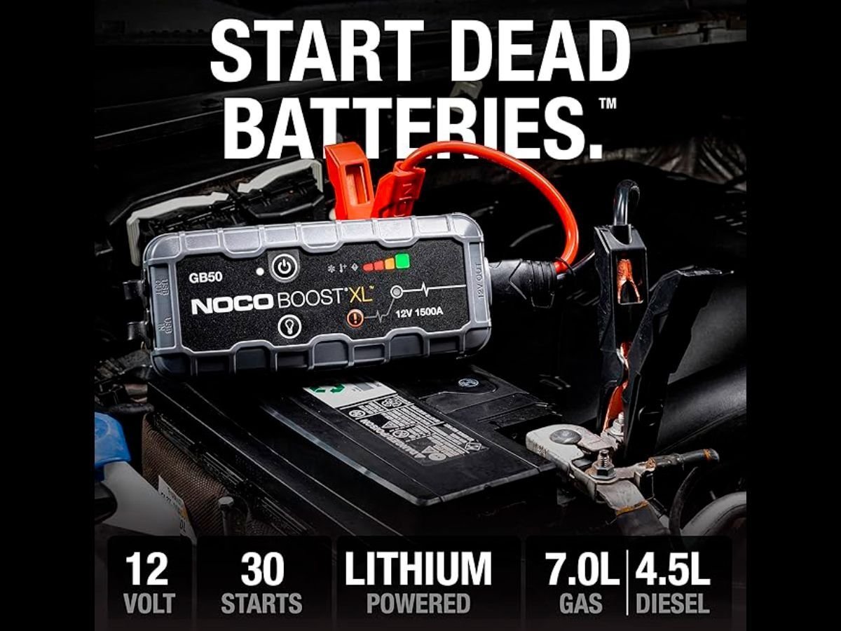 NOCO Boost XL GB50 ličio užvedimo įrenginys, 12 V / 1500 A - Image 4