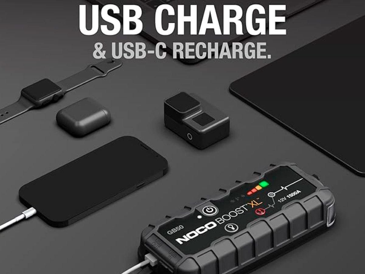NOCO Boost XL GB50 ličio užvedimo įrenginys, 12 V / 1500 A - Image 5