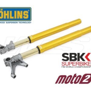 Ohlins Racing priekinė šakė fgr250 auksinis 43mm ttx – Yamaha YZF-R1 2015–2024 / Yamaha R6 2017–2024 ir kt.